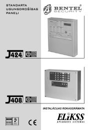 Instrukcija - Elikss apsardzes sistÄmas