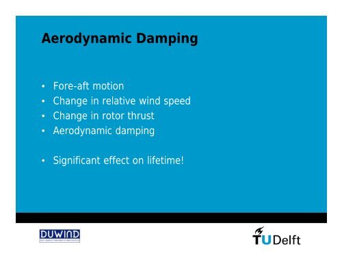 Aerodynamic Damping