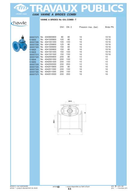 Catalogue Travaux publics - Cfm