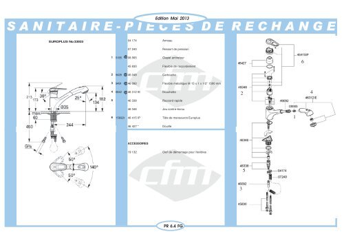 Catalogue Sanitaire - Cfm