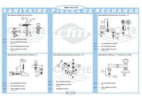 Catalogue Sanitaire - Cfm