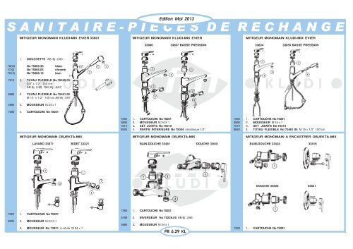 Catalogue Sanitaire - Cfm