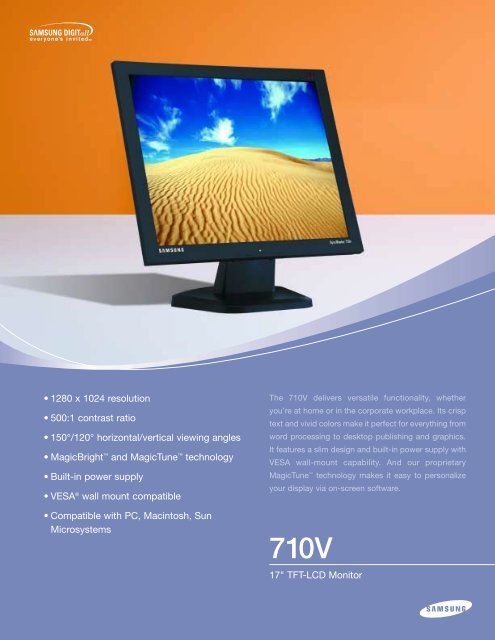 SyncMaster 710V