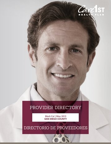 Provider Directory - Care1st Health Plan