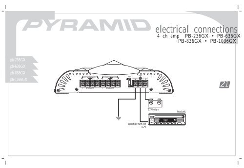 USER'S MANUAL - Pyramid Car Audio