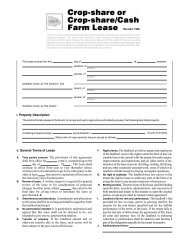 Crop-Share or Crop Share/Cash Farm Lease - Montana State ...