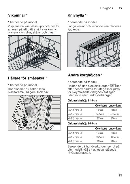 bruksanvisning sn66m033eu - Bygghemma