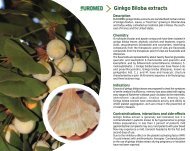 Ginkgo Biloba extracts - Euromed