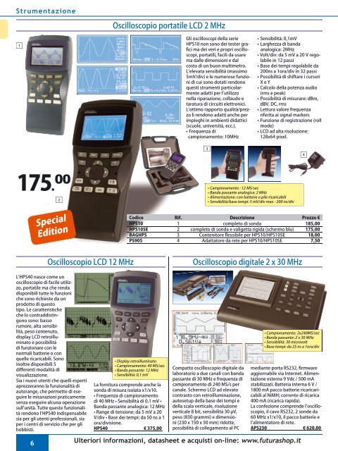 Catalogo - Futura Elettronica