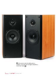 At the price at which the 2000 system is available, it ... - Norge Audio
