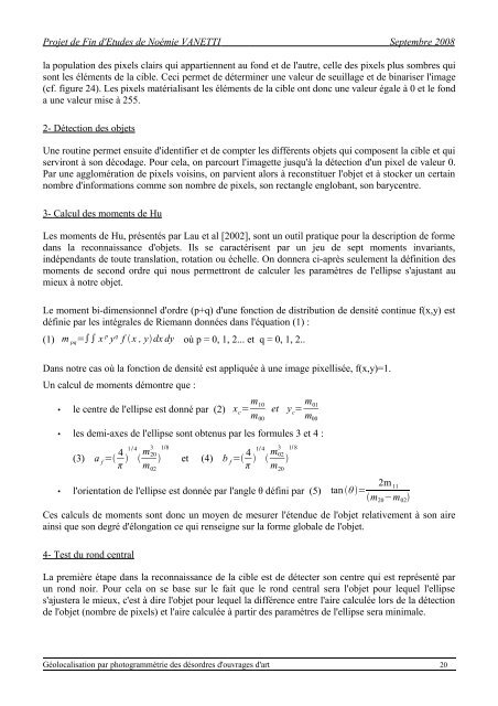 Rapport de stage - Pages perso - LCPC