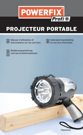 PROJECTEUR PORTABLE - Targa Service Portal