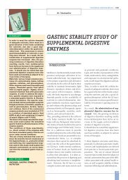 Gastric Stability Study of Supplemental Digestive ... - GUNA Pro
