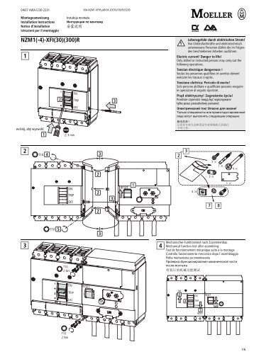 NZM1(-4)-XFI(30)(300)R 1 2 3 4 - Moeller