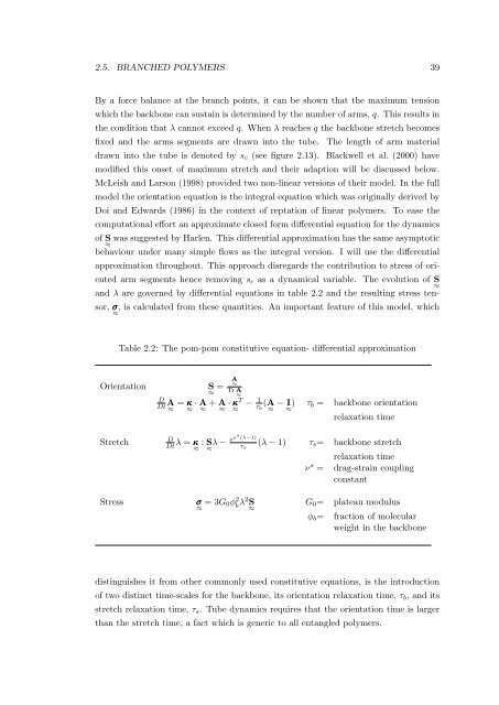 Molecular modelling of entangled polymer fluids under flow The ...