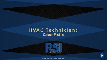 Slide Show: HVAC Technician Career Profile