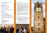 Die Andreas Stiftung - andreasgemeinde-erfurt.de | Startseite