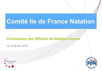 Officiels - ComitÃ© Ile de France