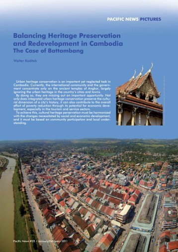 Balancing Heritage Preservation and Redevelopment in Cambodia