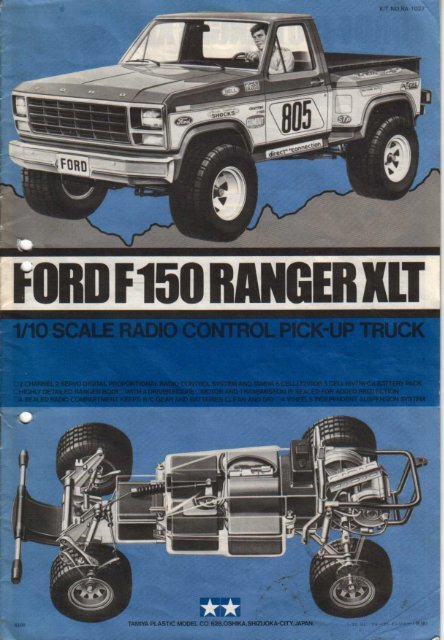 Tamiya Ford F150 Ranger XLT - Wheelsacademy.info