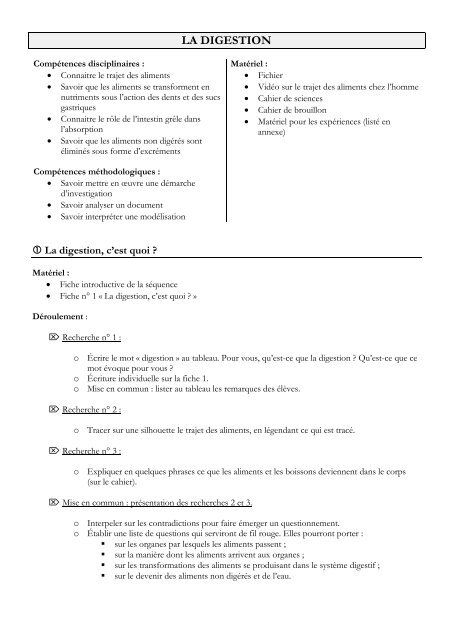 La Digestion