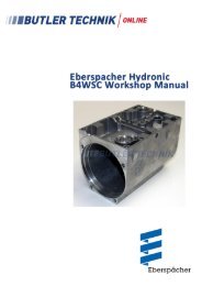 Eberspacher Hydronic B4WSC Workshop Manual