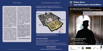 Colloque - Inflexions