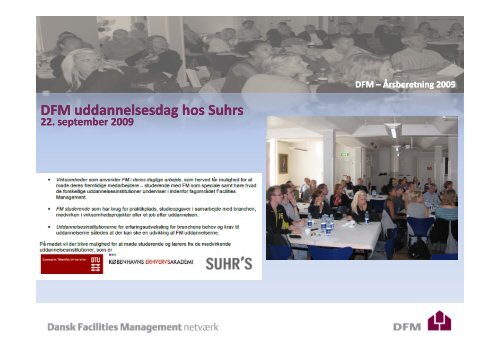Formandens beretning for 2009 - Dansk Facilities Management