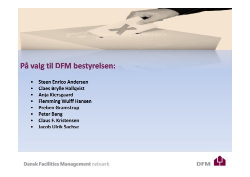 Formandens beretning for 2009 - Dansk Facilities Management