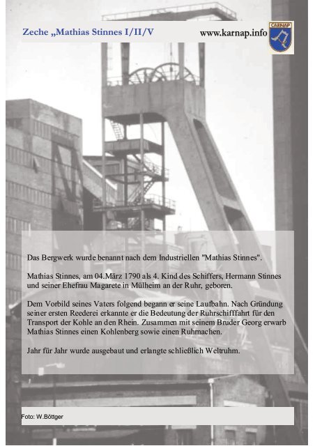 Zeche Mathias Stinnes I/II/V