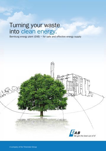 Turning your waste into clean energy. - Tönsmeier