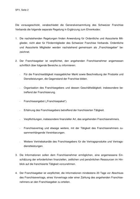 als pdf - Schweizer Franchise Verband