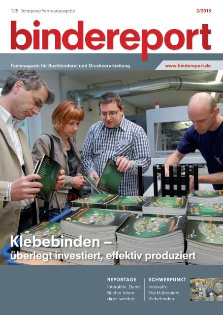 Klebebinden â - Bindereport