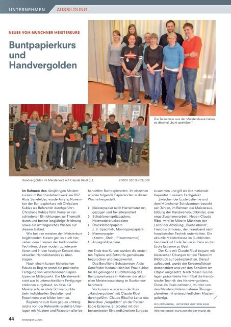 Klebebinden â - Bindereport