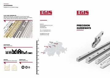 PRECISION GUIDEWAYS - Romani Components