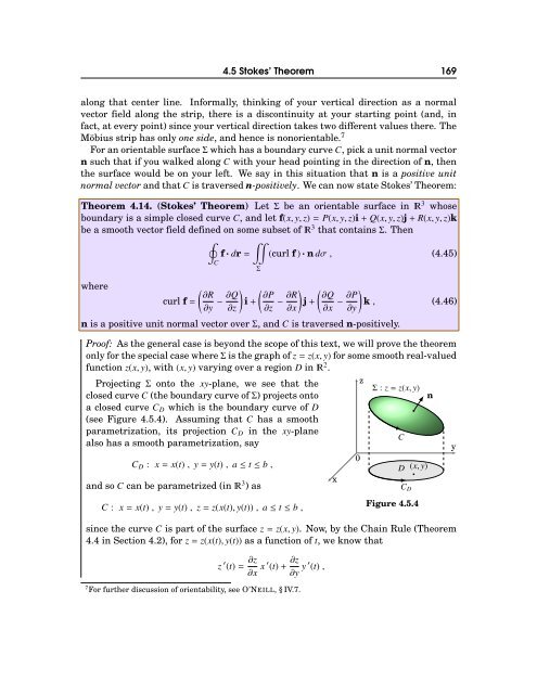 Michael Corral: Vector Calculus