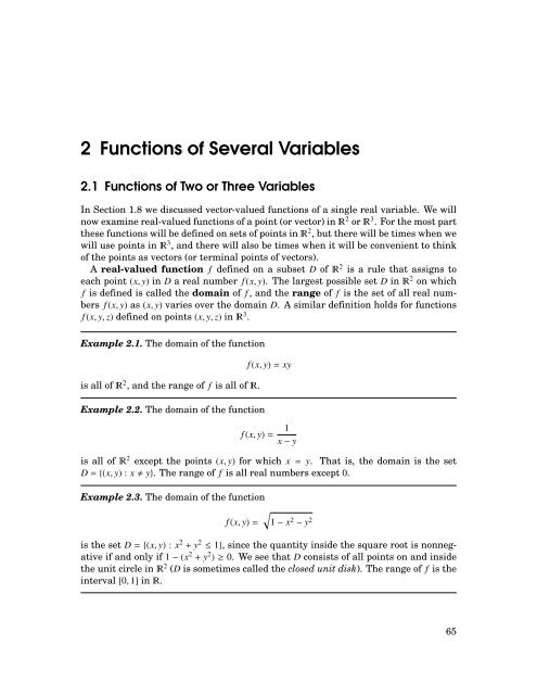 Michael Corral: Vector Calculus