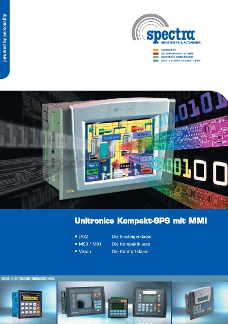 Unitronics Kompakt-SPS mit MMI - Spectra Computersysteme GmbH