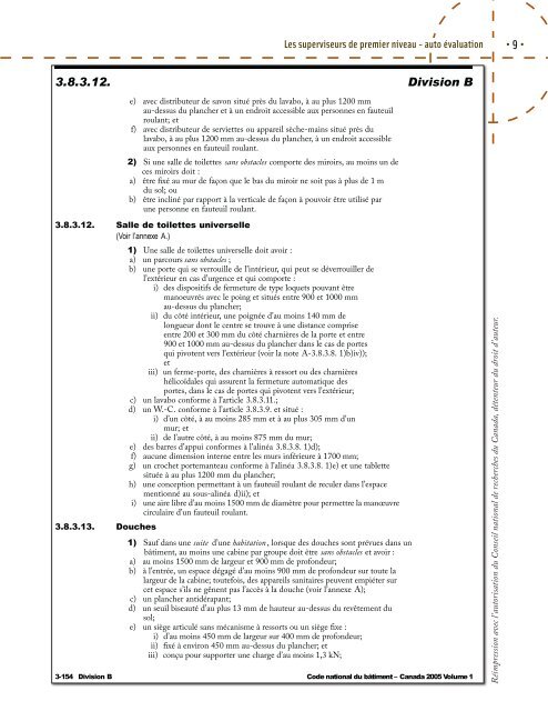 Compétences essentielles – Auto évaluation : Superviseurs de ...