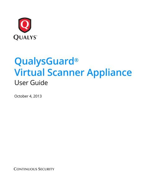 qualysguard-virtual-scanner-appliance-user-guide
