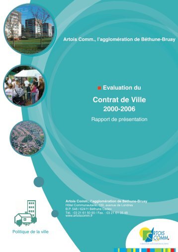 Document d'Ã©valuation - SIG Politique de la Ville