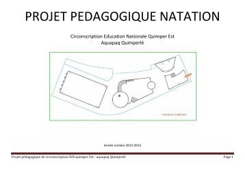 PROJET PEDAGOGIQUE NATATION