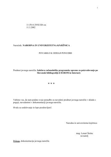 Pdf datoteka - Narodna in univerzitetna knjiÅ¾nica