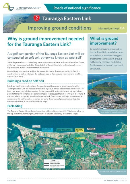 Information Sheet 4 A Improving Soil Conditions Nz Transport