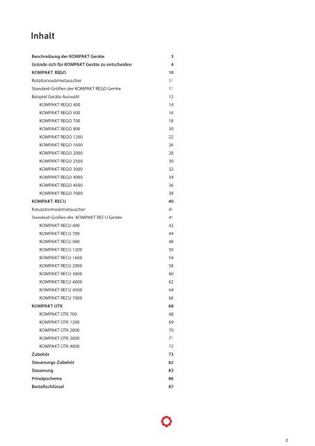 kompakt rego 3000 - Pichler