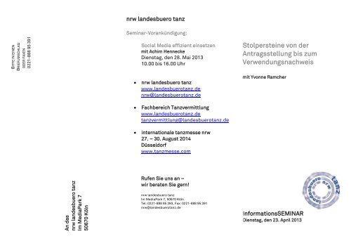 Stolpersteine von der Antragsstellung bis zum Verwendungsnachweis