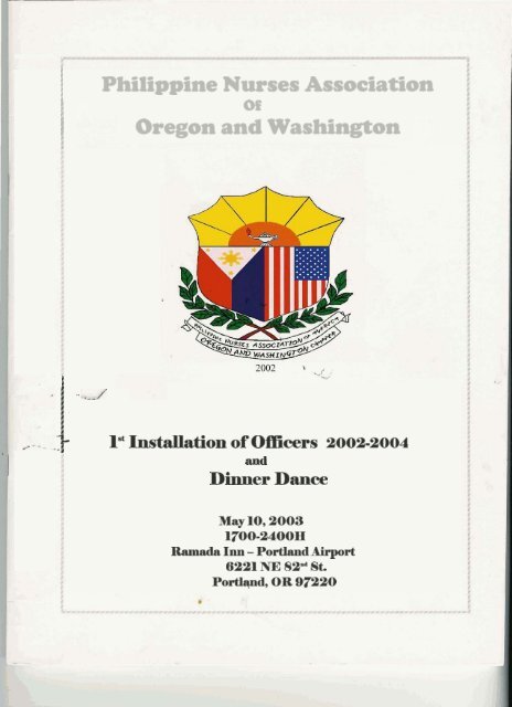 Philippine Nurses Association Oregon and Washington