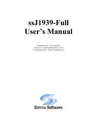 J1939 Bootloader - Simma Software