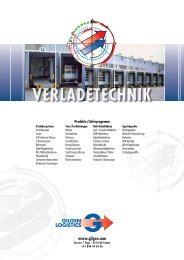 VERLADETECHNIK - Gilgen Logistics AG