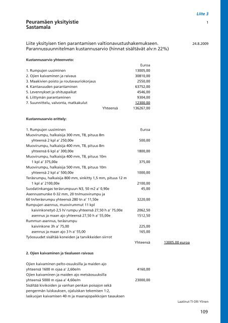 YKSITYISTIEN PARANTAMINEN - Suomen Tieyhdistys